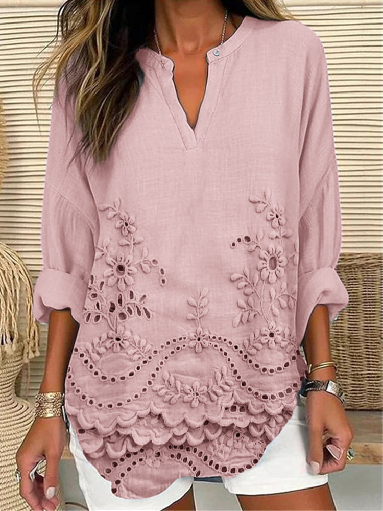 Nora™ Elegant Printed Top