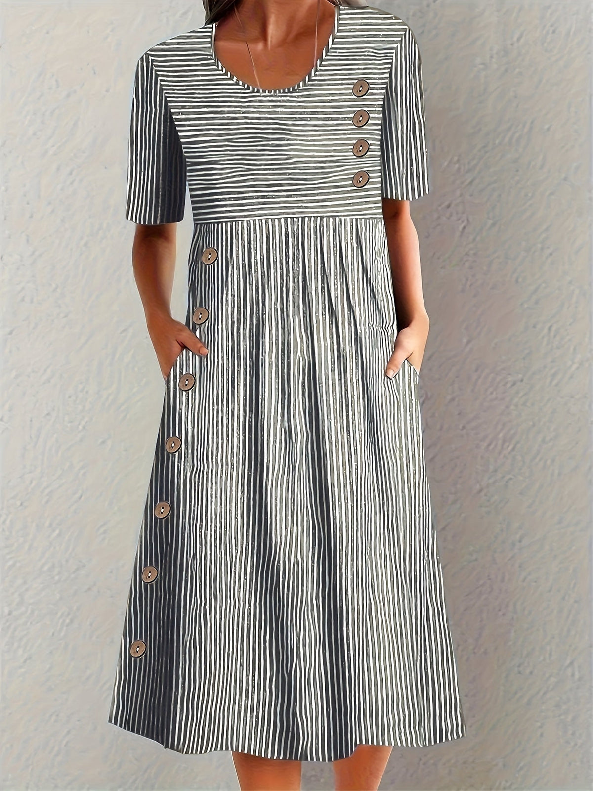 Fontaine™ | Sofia – Robe d’été rayée