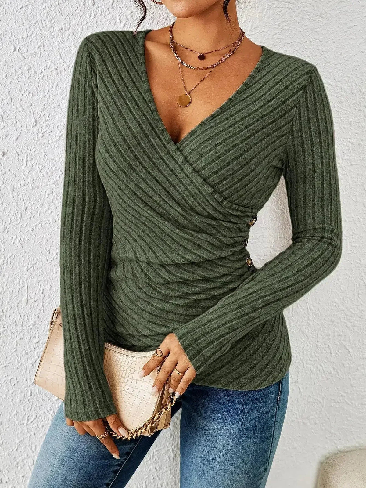 Ivory™ Tummy Tucking Long Sleeve Top