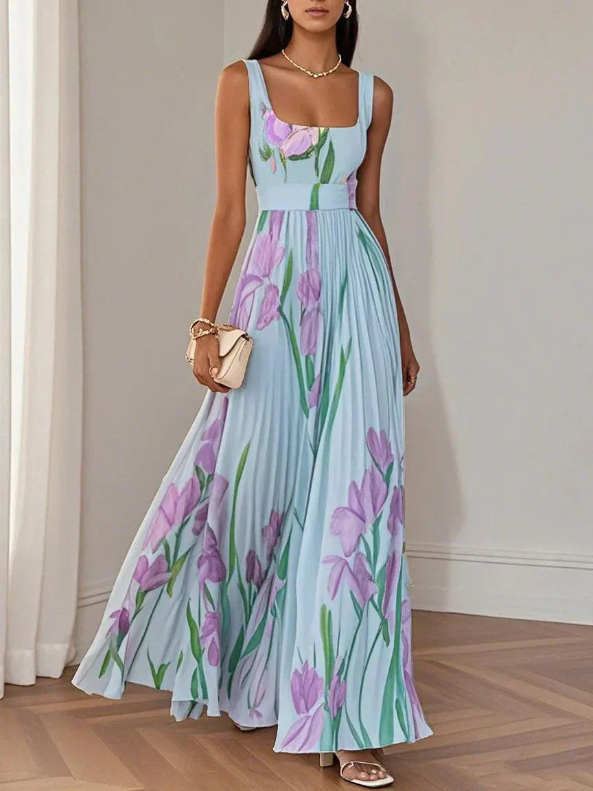 Bonnie™ | Elegant Pleated Maxi Dress