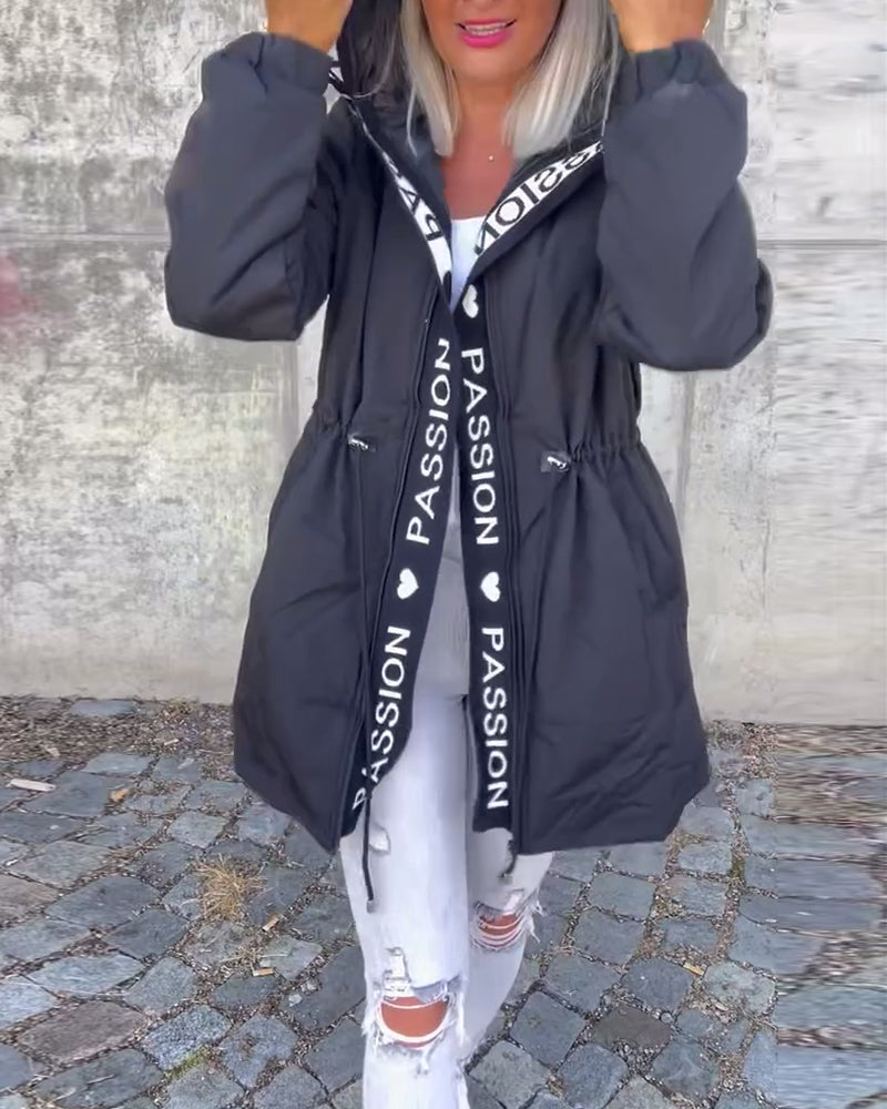 Nathalia™ - Classic Jacket with Zip Closure
