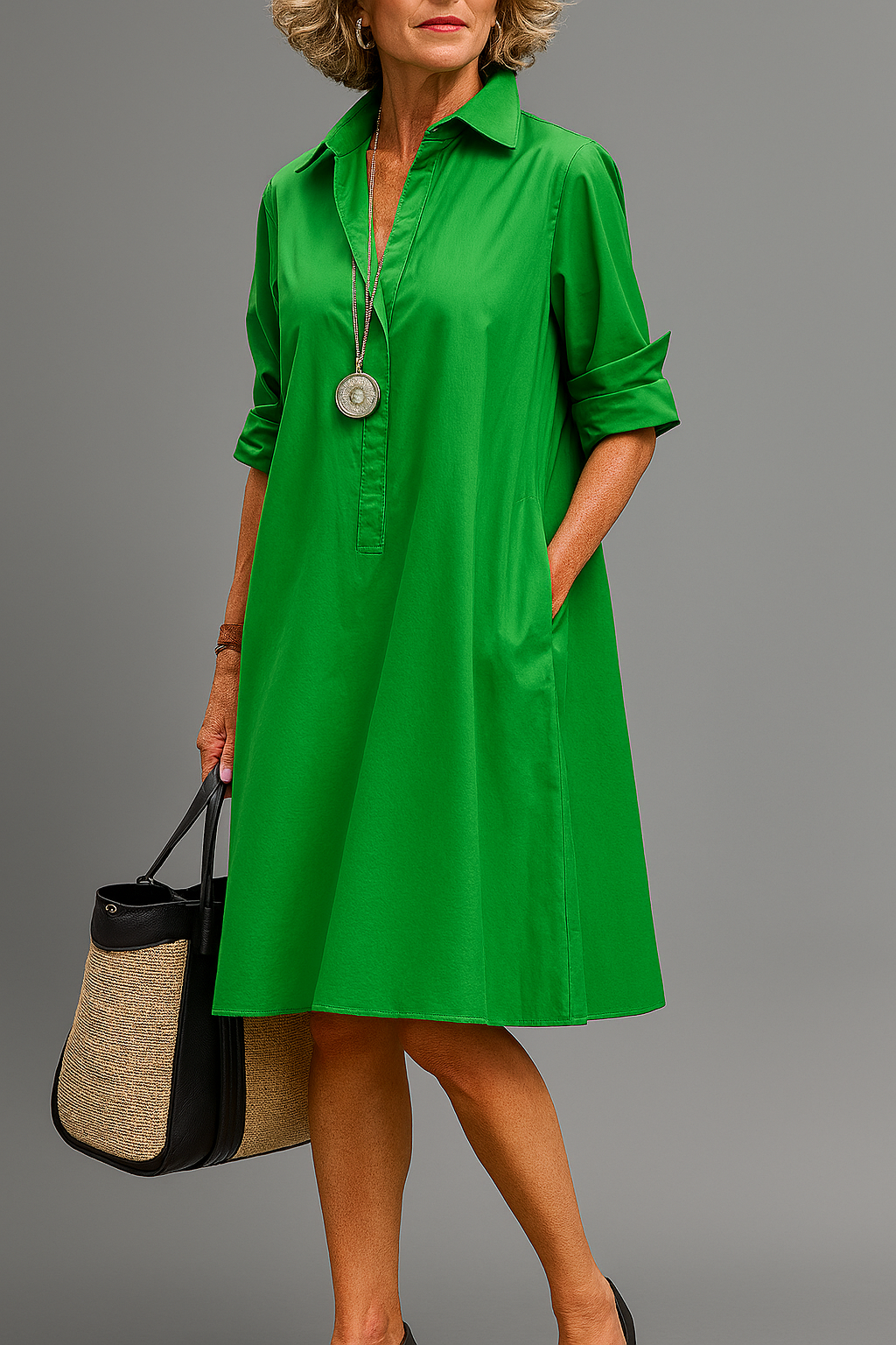 Fontaine™ | Clara – Robe midi élégante