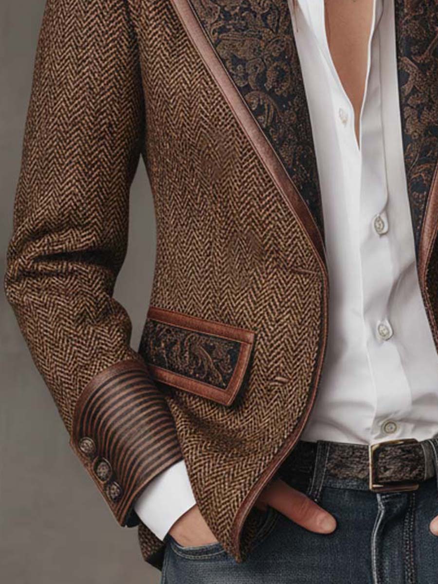 FONTAINE | BLAZER STRUCTURÉ ARTISTIQUE POUR FEMMES