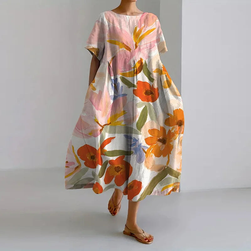Robe d’été fleurie Rosanna