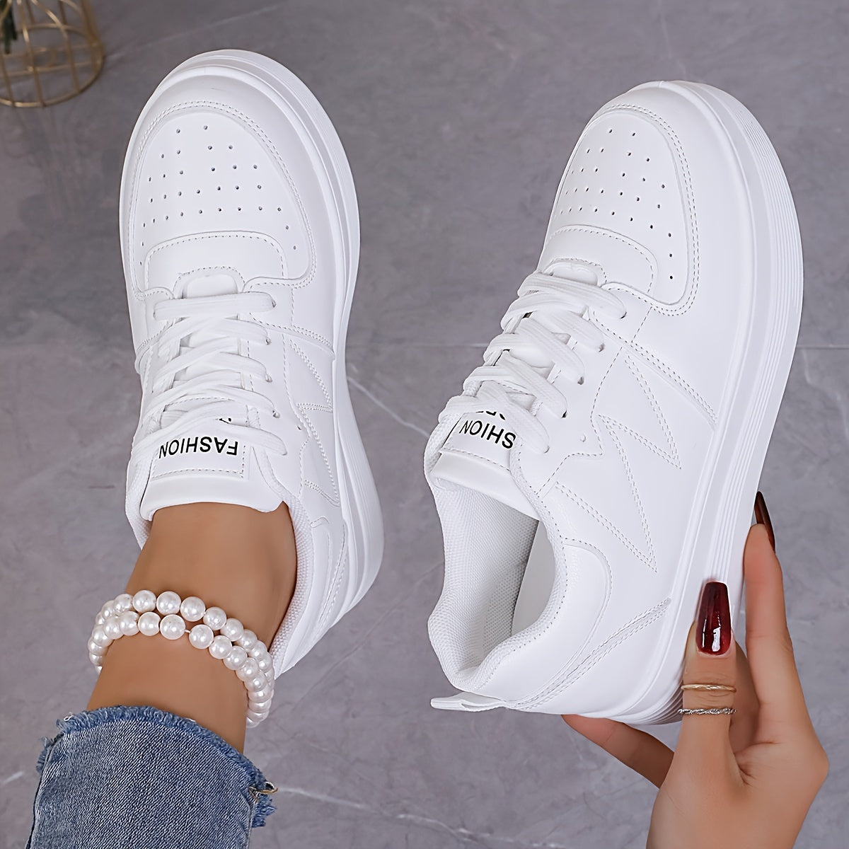 Chloé | Sneakers Élégantes à Plateforme