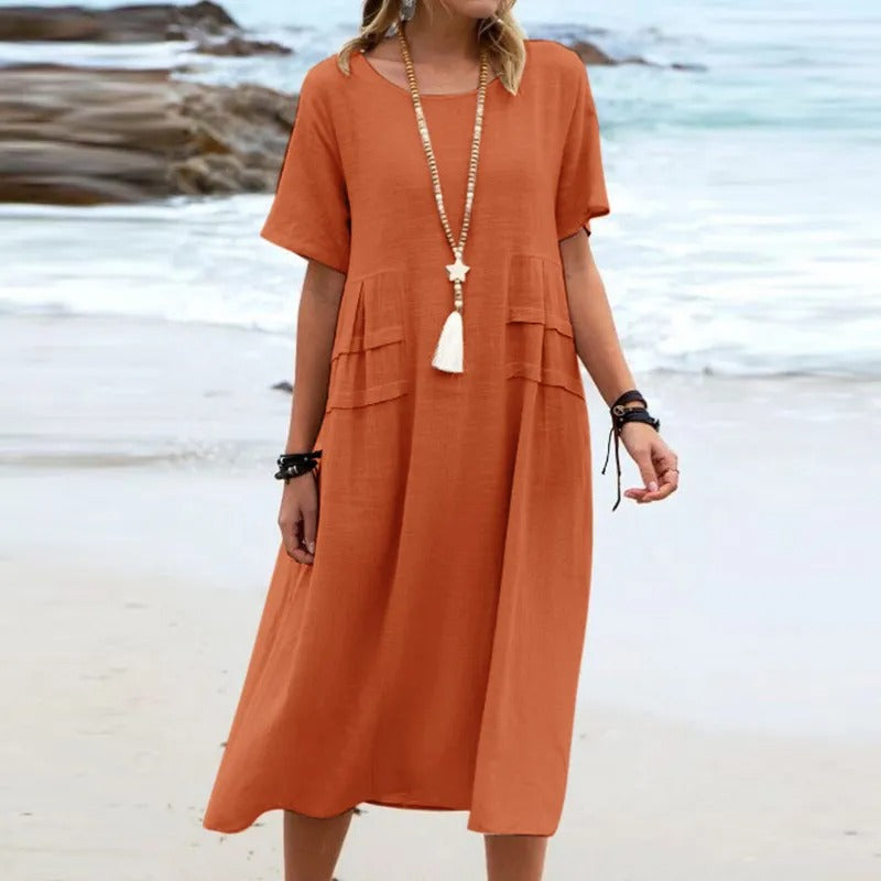 Hannah™  Chic Cotton Sundress