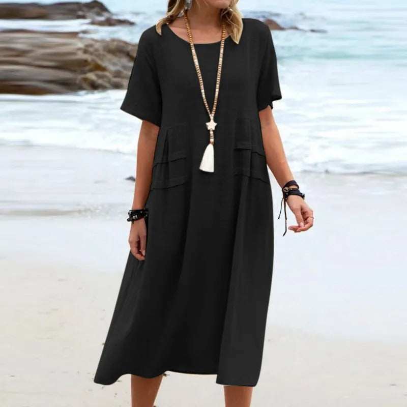 Hannah™  Chic Cotton Sundress