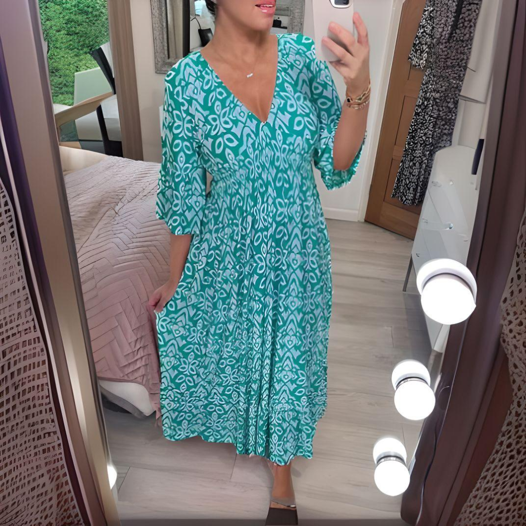 Fontaine™ | Lillia – Robe imprimée boho