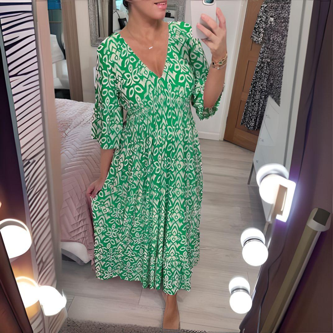 Fontaine™ | Lillia – Robe imprimée boho