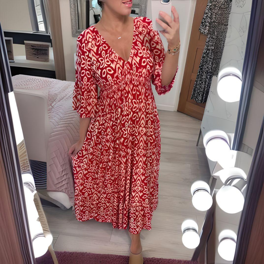 Fontaine™ | Lillia – Robe imprimée boho