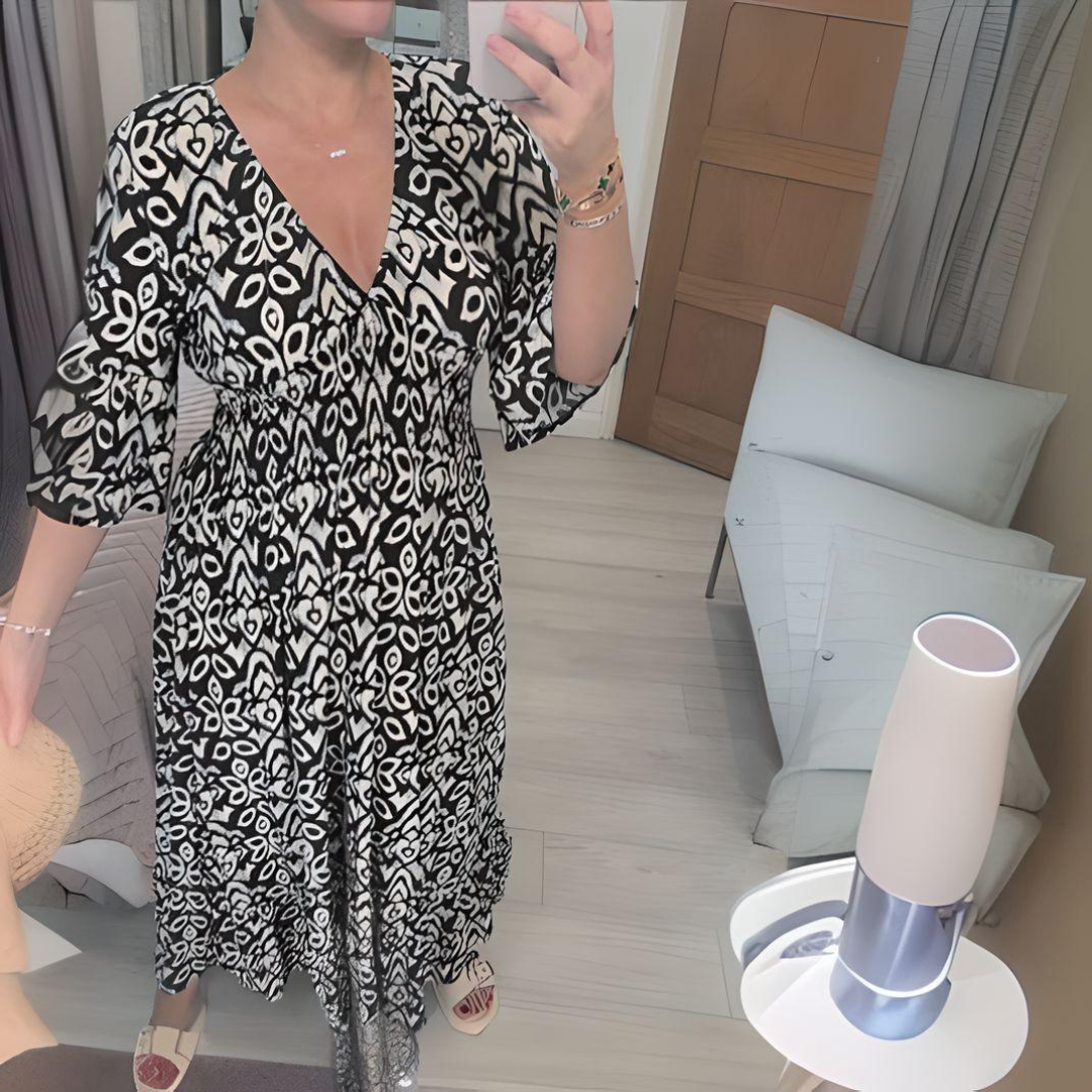 Fontaine™ | Lillia – Robe imprimée boho