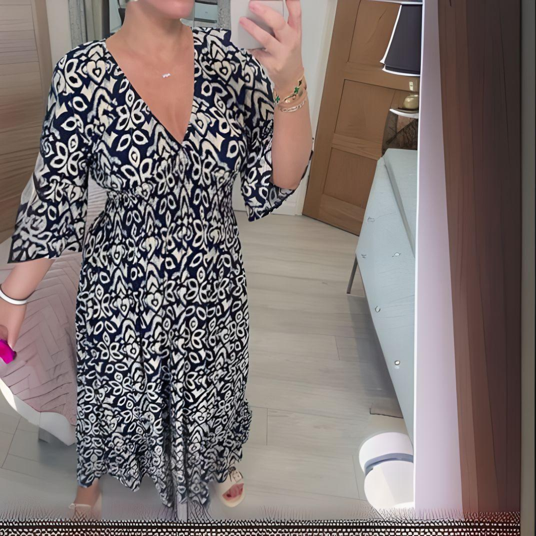 Fontaine™ | Lillia – Robe imprimée boho