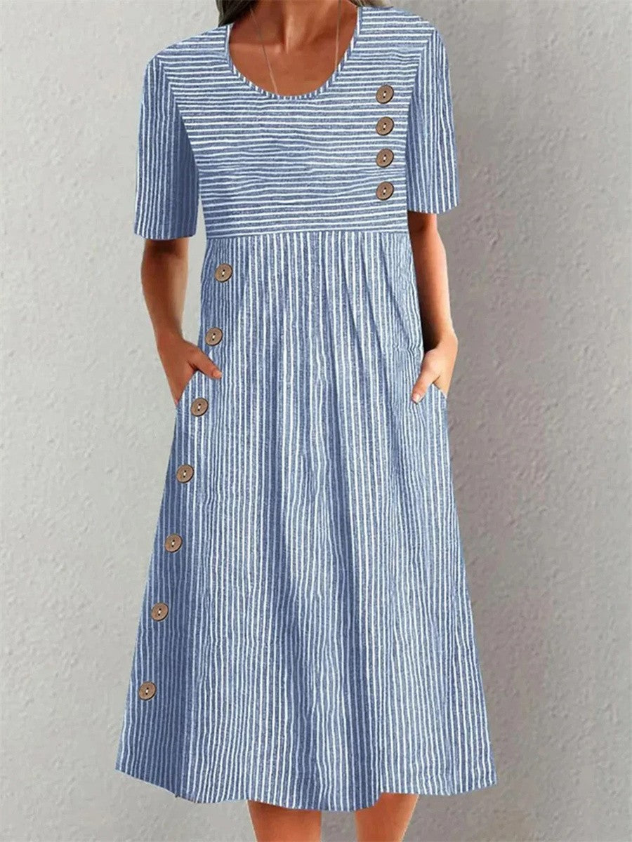 Fontaine™ | Sofia – Robe d’été rayée