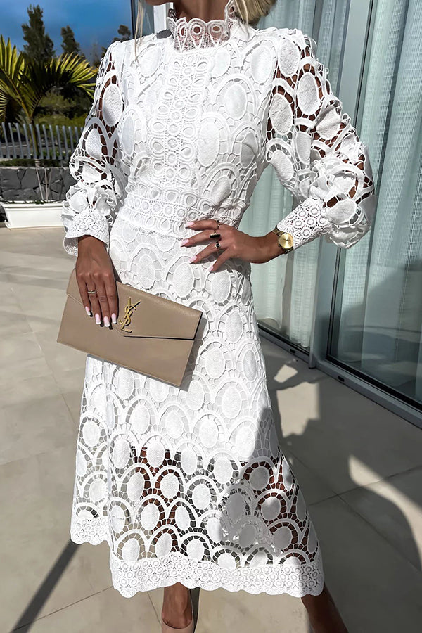 Kathryn™ Elegant Long Sleeve Maxi Dress