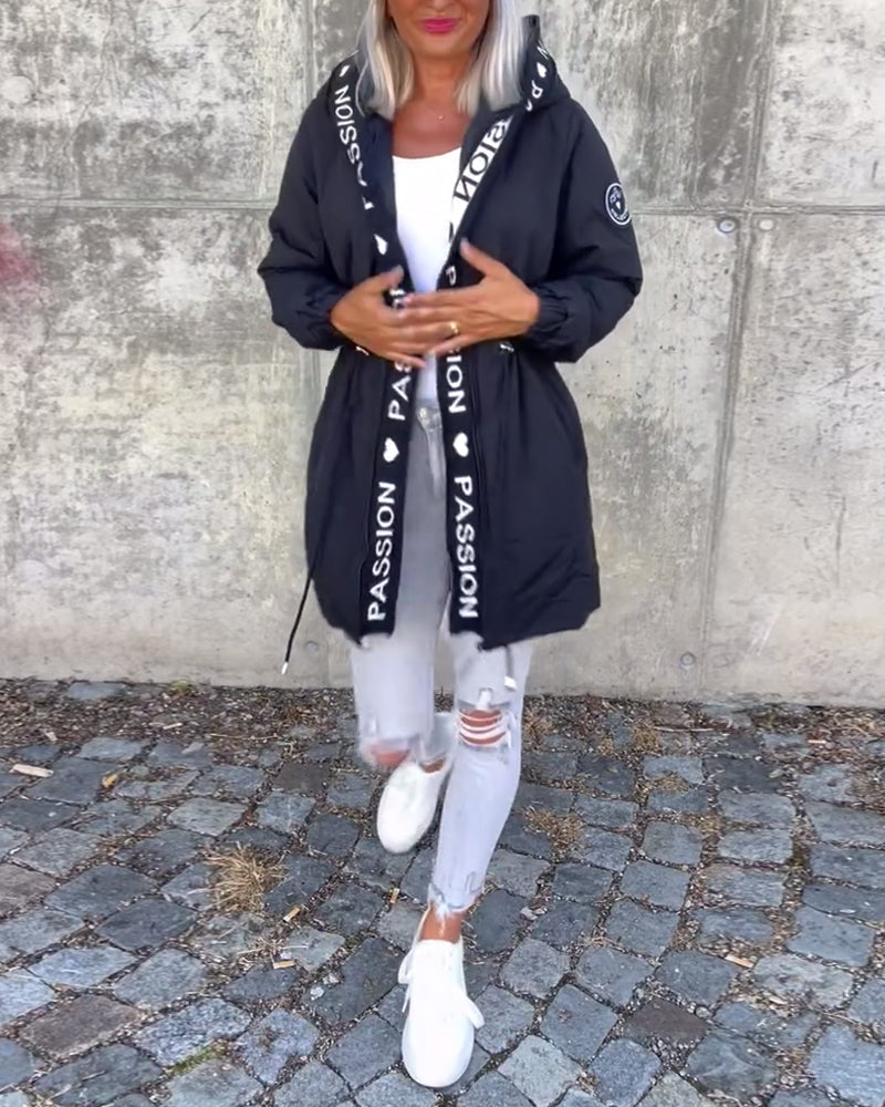 Nathalia™ Classic Jacket with Zip Closure