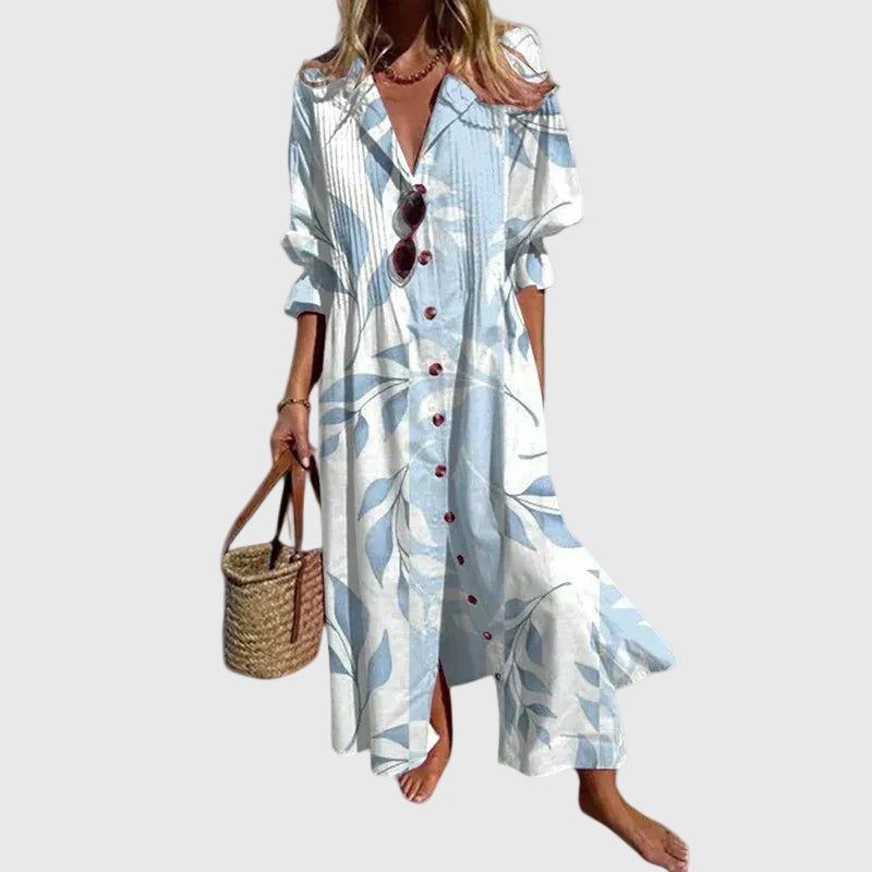 Fontaine™ | Zariah – Robe maxi bohémienne élégante