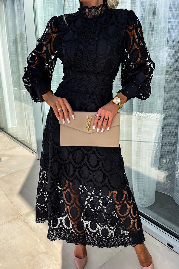 Kathryn™ Elegant Long Sleeve Maxi Dress