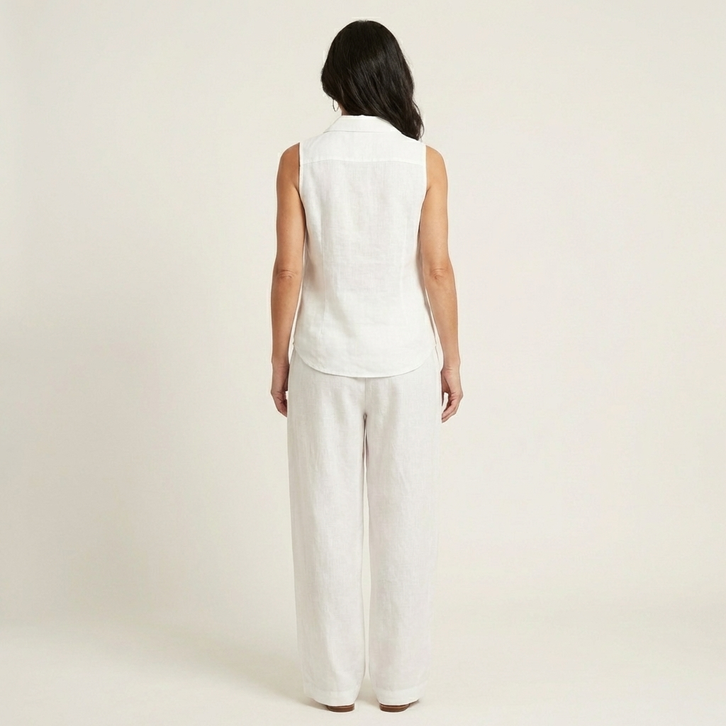 Twila | Wrap-Top & Wide-Leg Set