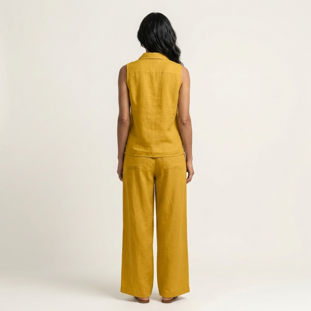 Twila | Wrap-Top & Wide-Leg Set