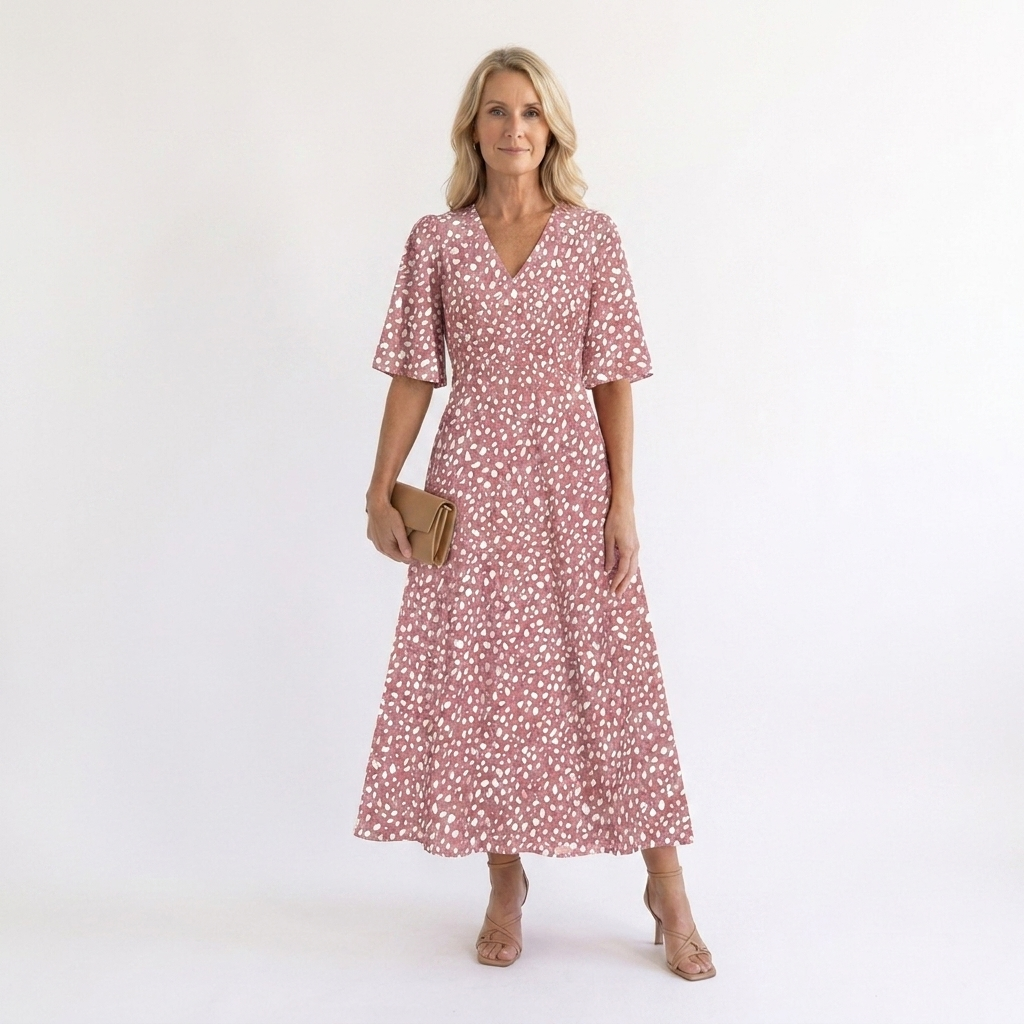 Francesca | Elegant Midi Dress‎