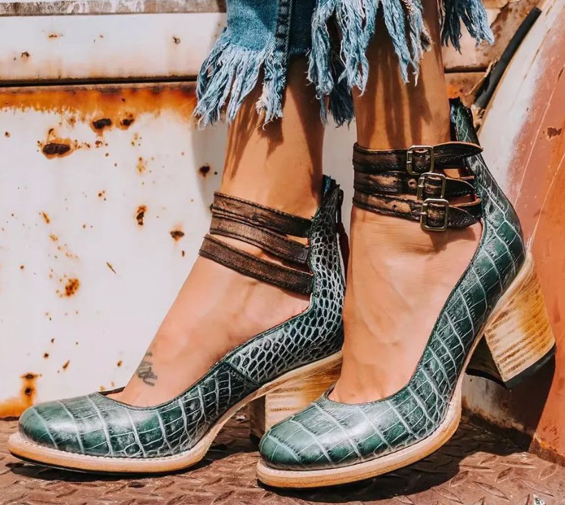 FONTAINE | Bottines Élégance Western Chic