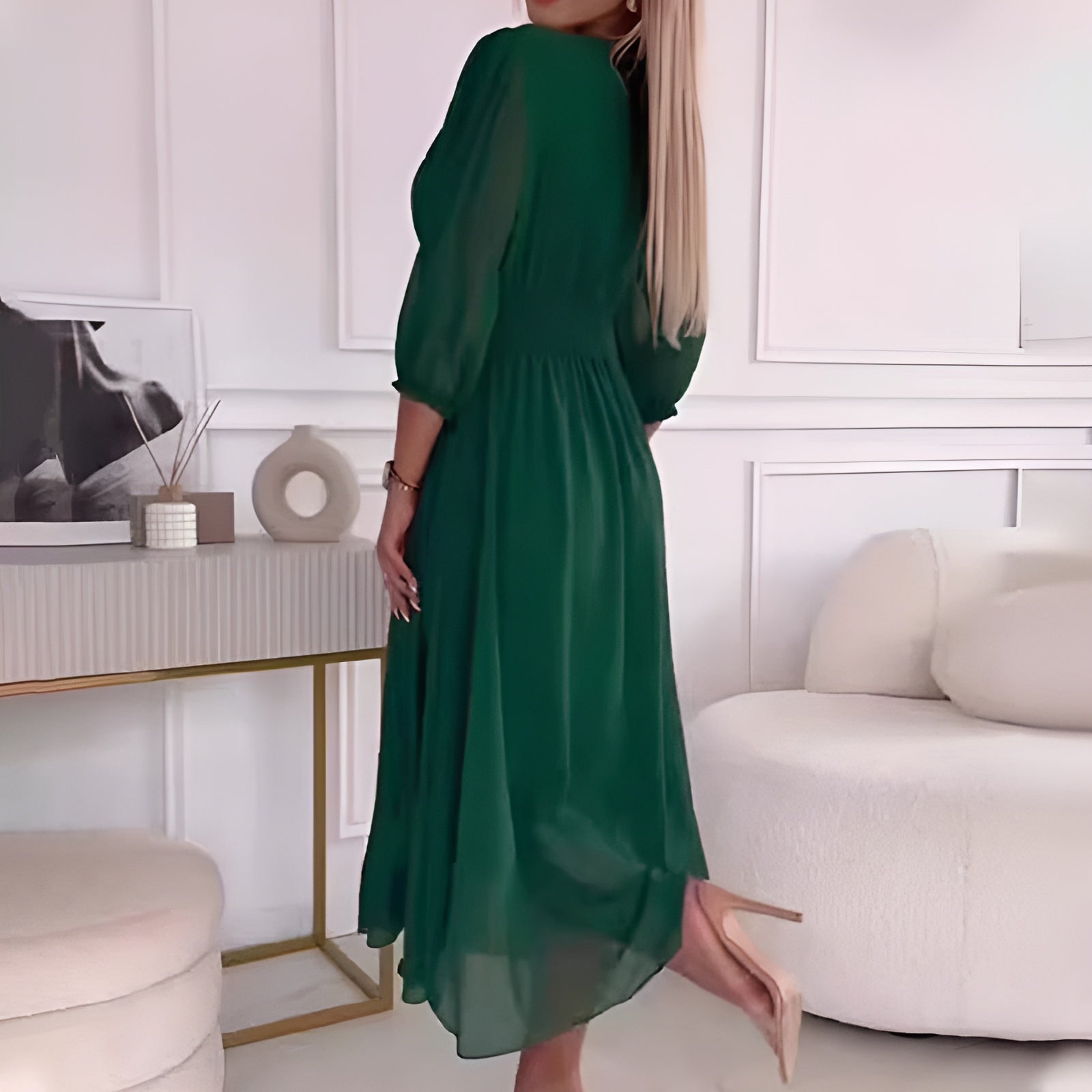 Madilyn™ | Light Silk Chiffon Dress