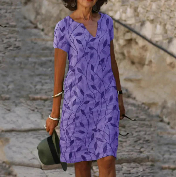 Katniss™  Casual Elegant Floral Print Dress