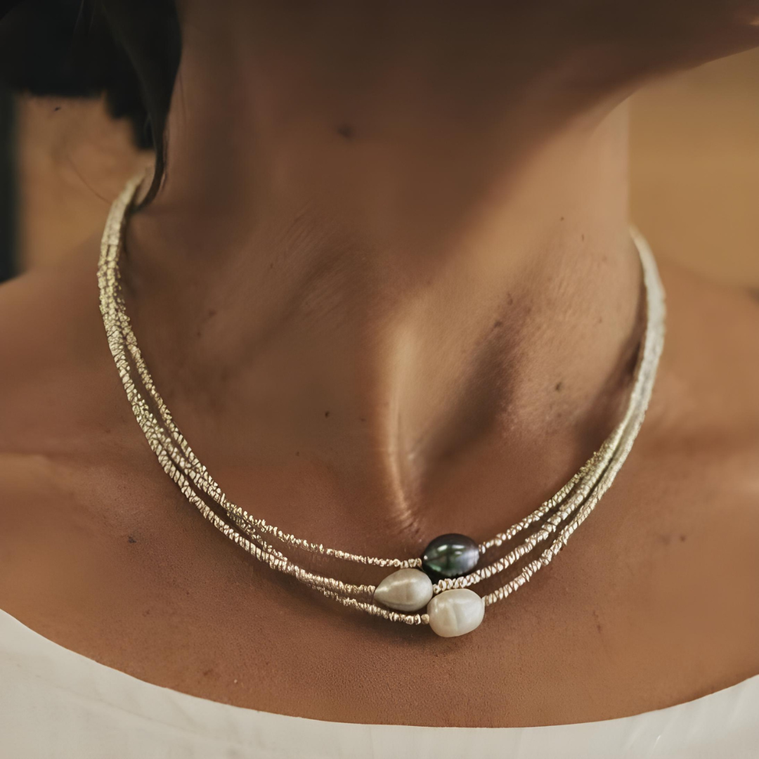 Sasha™ Vintage Fresh Water Pearl Necklace
