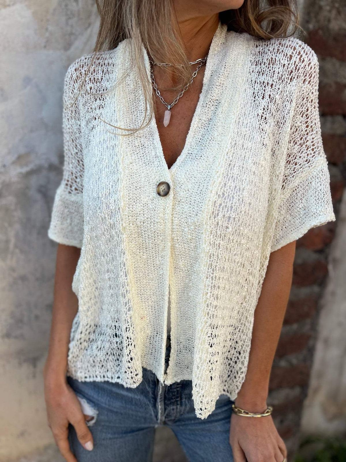 Elara™ Elegant Textured Top
