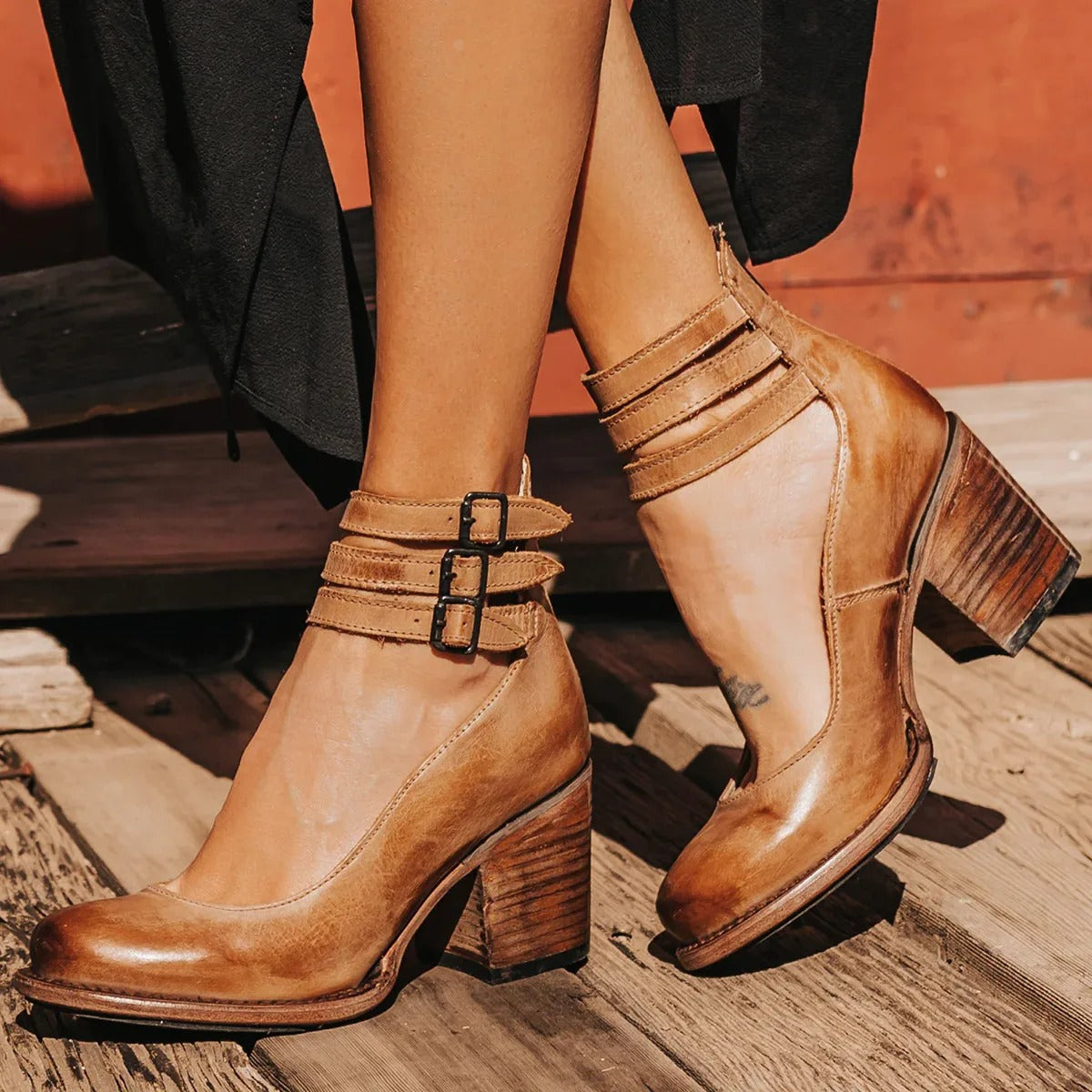 FONTAINE | Bottines Élégance Western Chic
