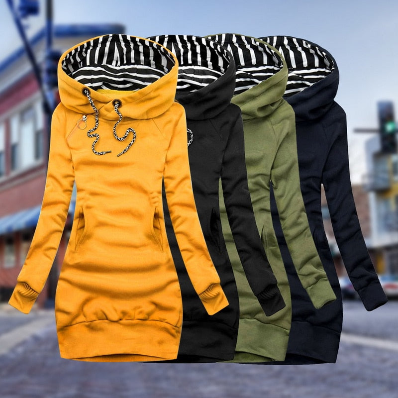 Hannah™ Cozy Oversized Long-Sleeve Sweatshirt