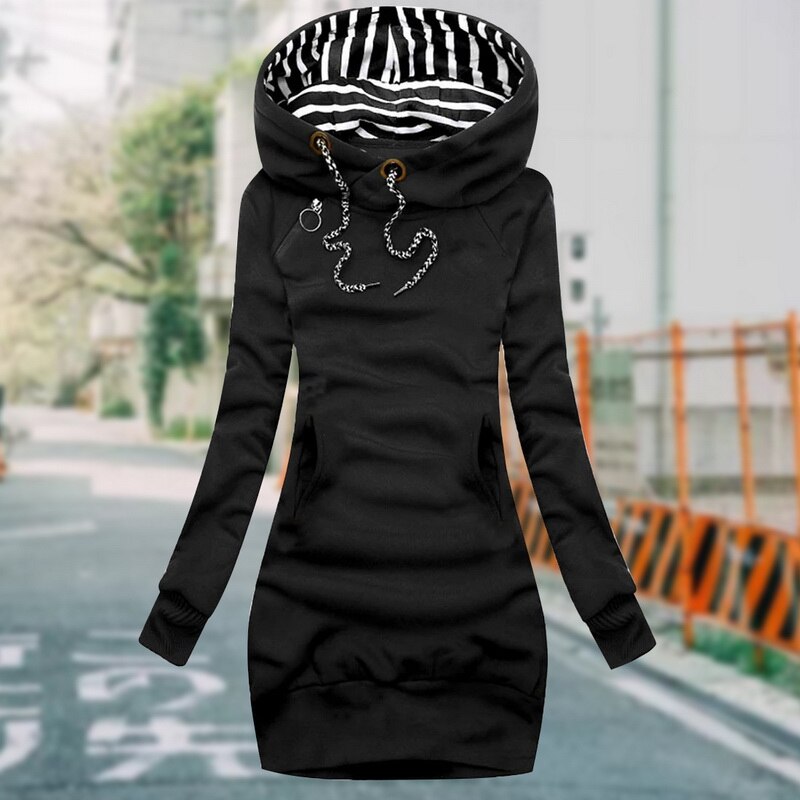 Hannah™ Cozy Oversized Long-Sleeve Sweatshirt