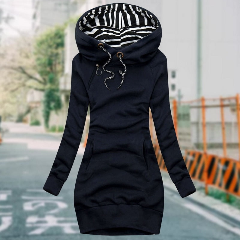 Hannah™ Cozy Oversized Long-Sleeve Sweatshirt