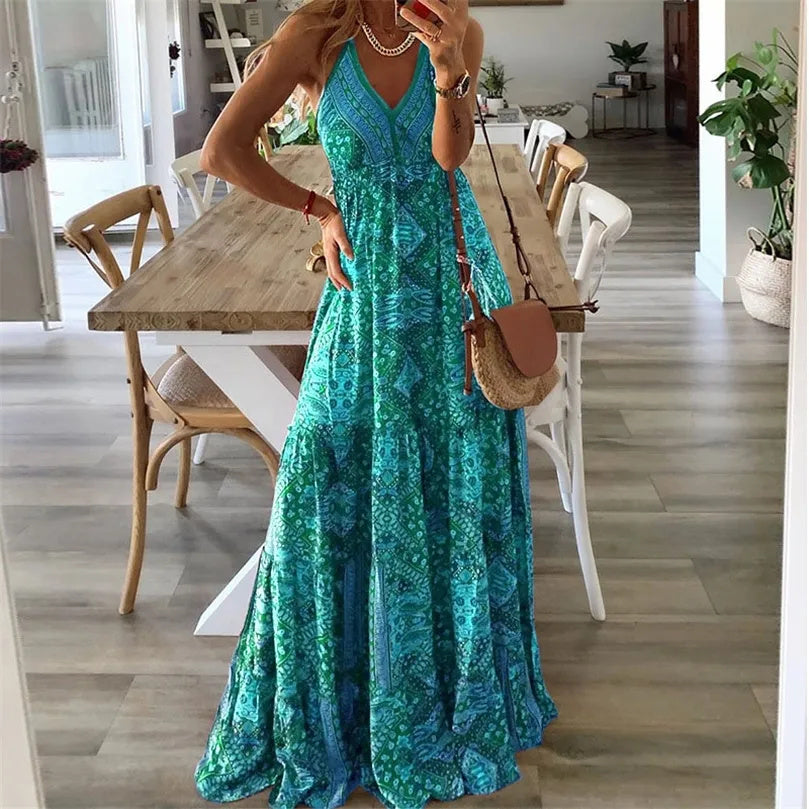 Fontaine™ | Gweneth – Robe sans manches boho