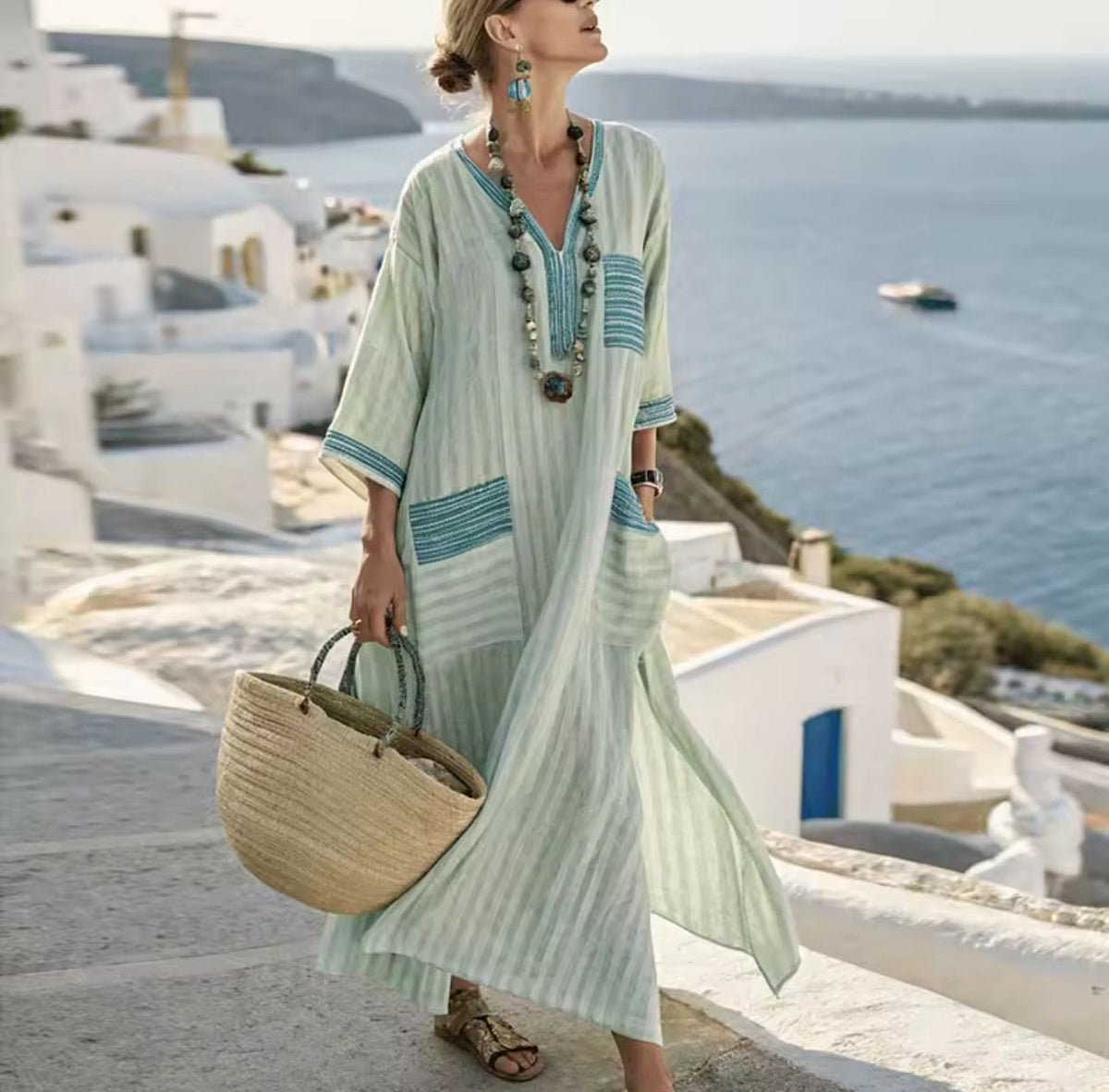 Ellie™ | Breezy Long Dress for Effortless Summer Style
