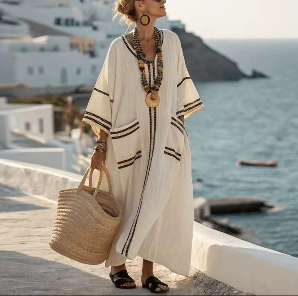 Ellie™ | Breezy Long Dress for Effortless Summer Style