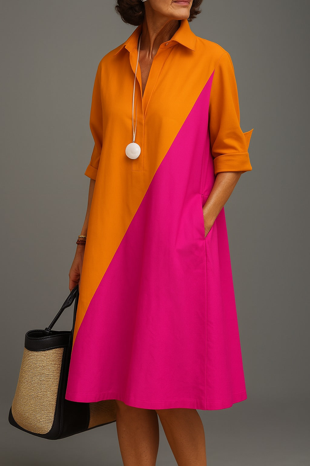 The Sabrina Comfortable Midi Dress