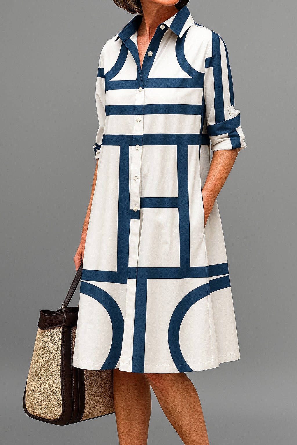The Sienna Elegant Midi Dress