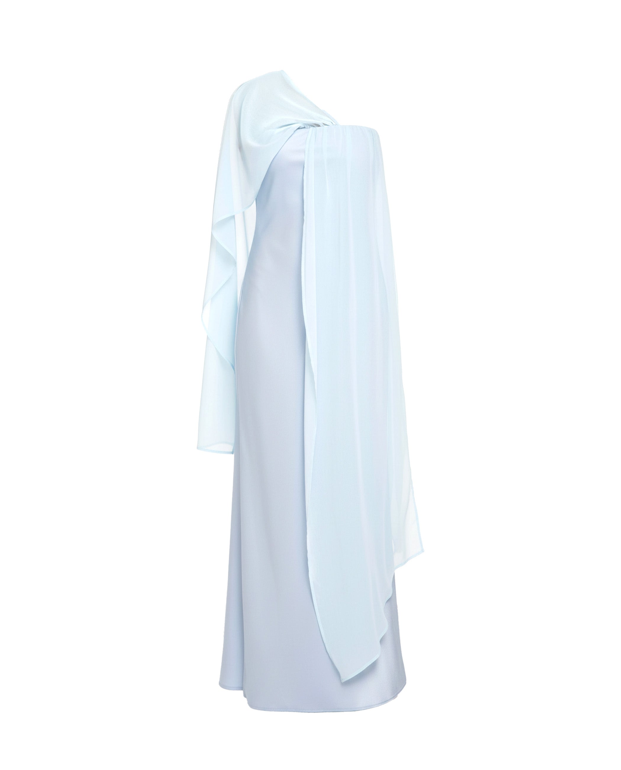 Fontaine™ | Bárbara – Robe fluide bleu ciel