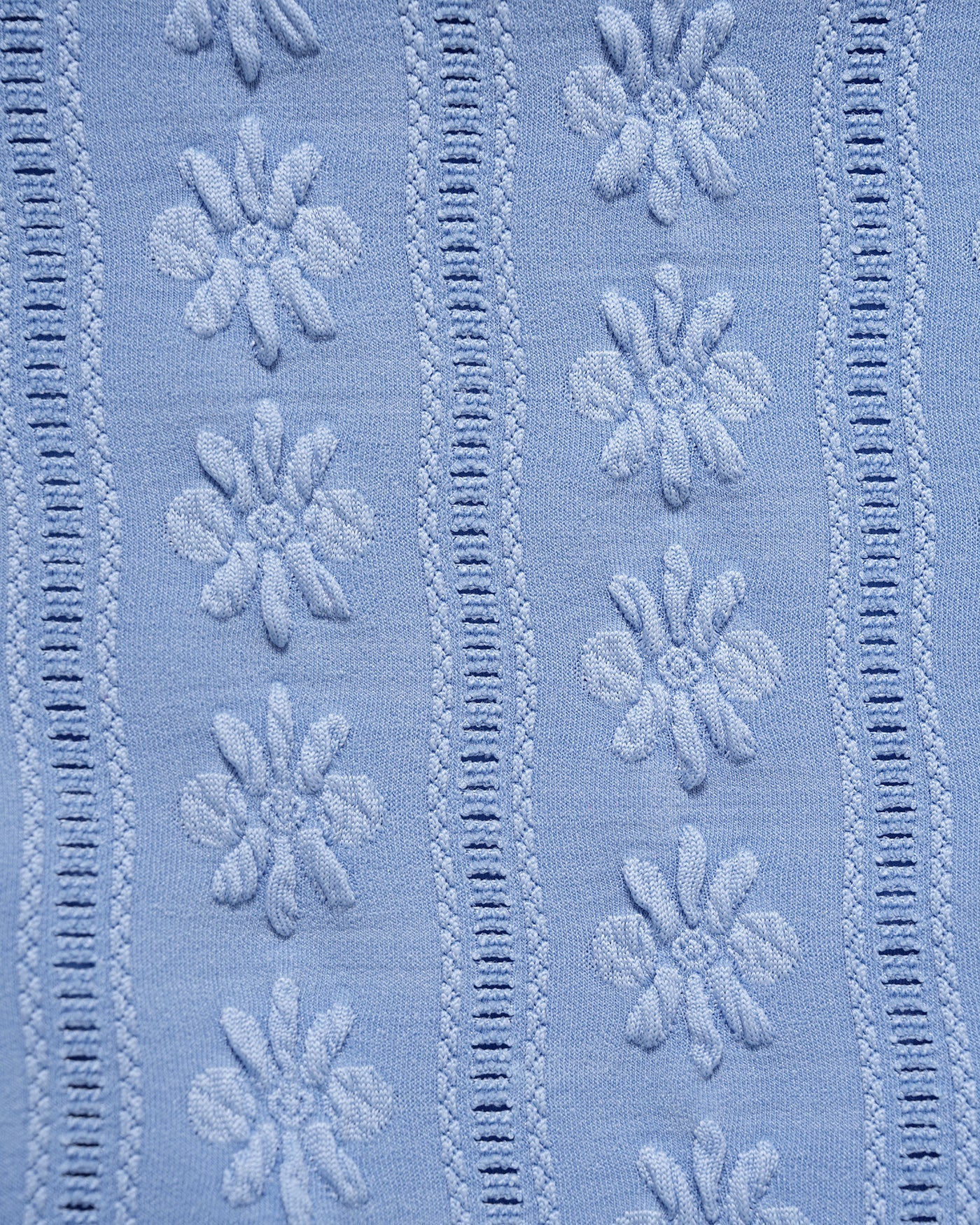 Fontaine™ | Violette – Bikini triangle bleu à imprimé floral