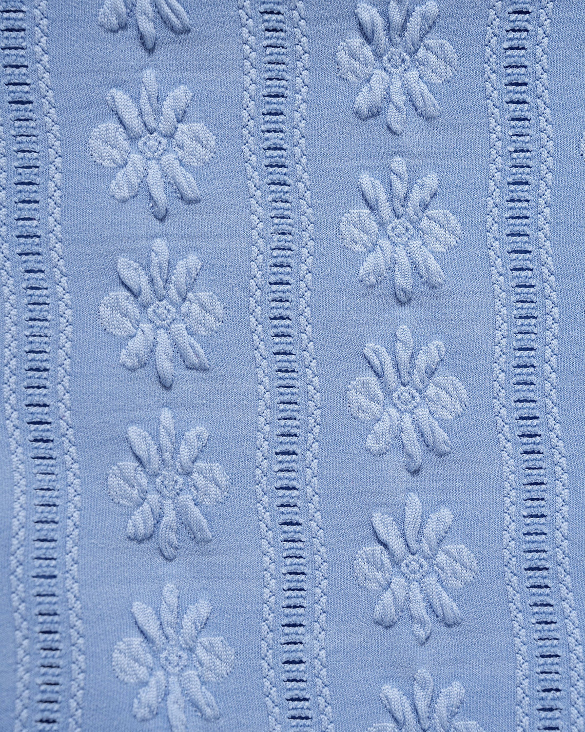 Fontaine™ | Violette – Bikini triangle bleu à imprimé floral