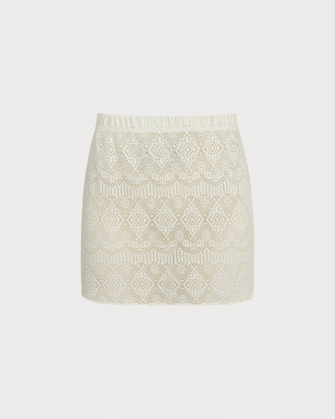 Fontaine™ | Blanche – Ensemble bikini trois pièces blanc texturé