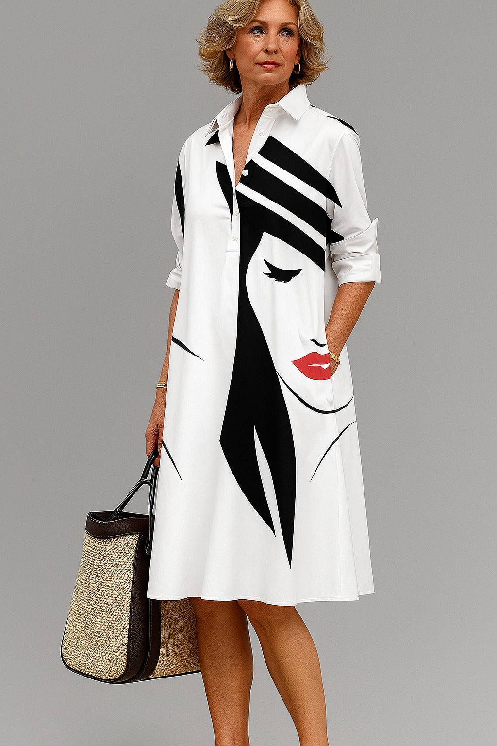 The Yvette Comfortable Midi Dress