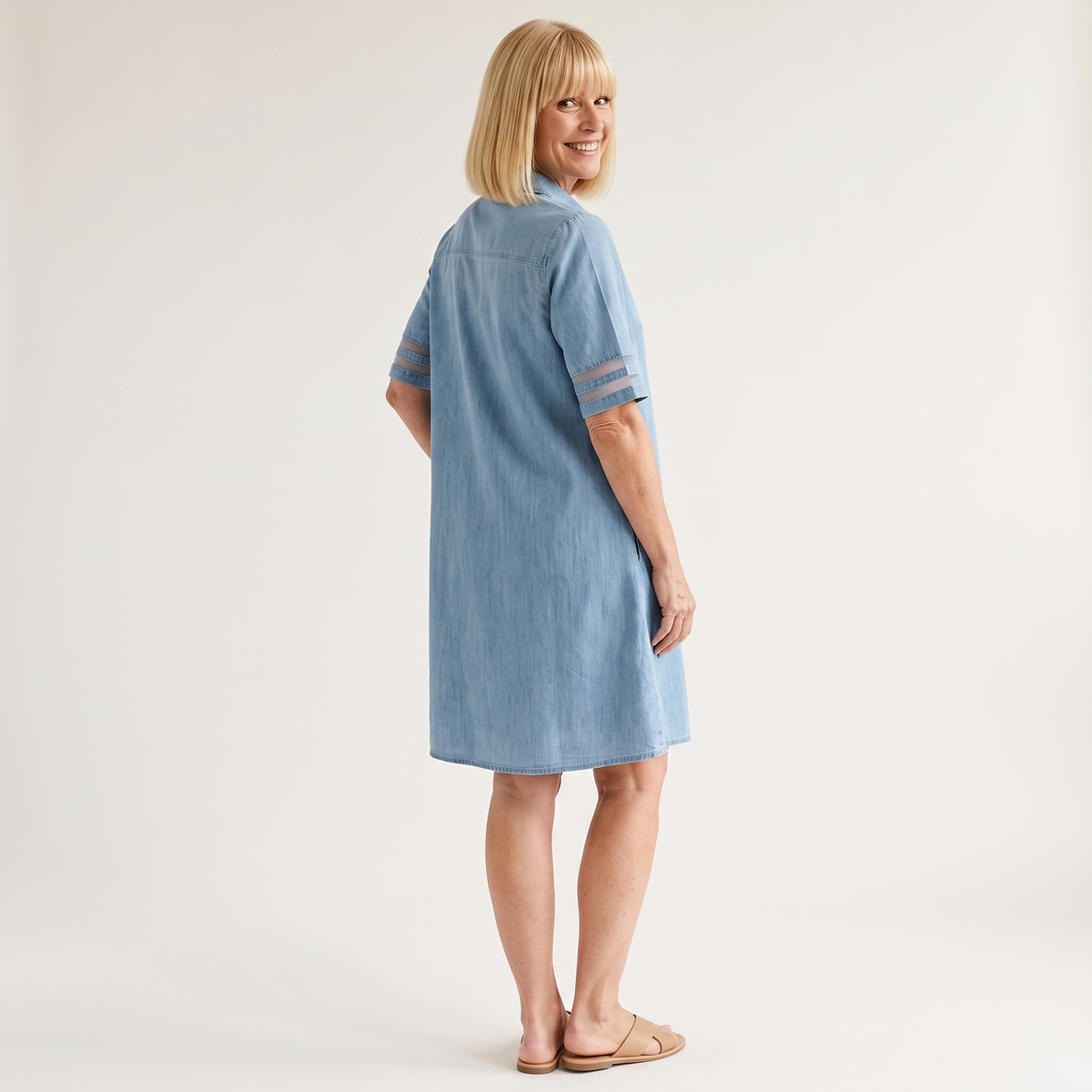 Zelina | Sculpt Denim Dress