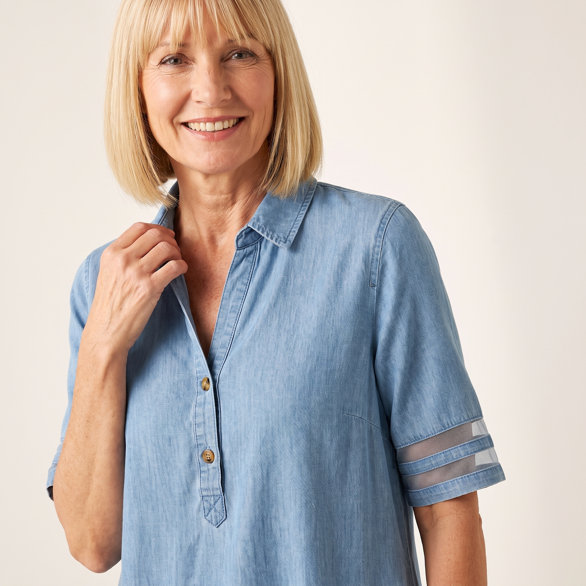 Zelina | Sculpt Denim Dress
